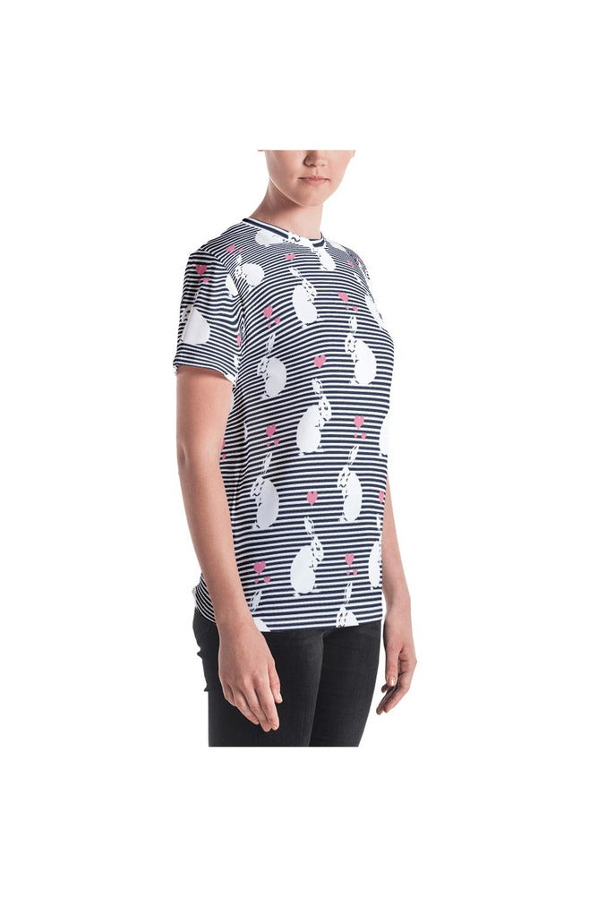 White Rabbit Women's T-shirt - Objet D'Art