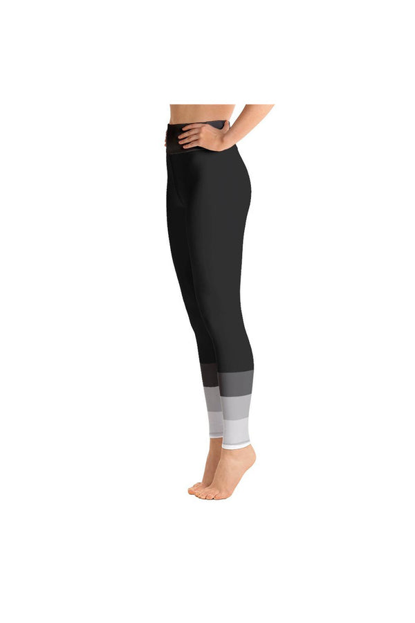 Shades of Gray Yoga Leggings - Objet D'Art