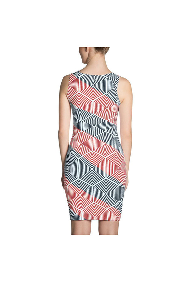 Let's Talk About Hex Sublimation Cut & Sew Dress - Objet D'Art