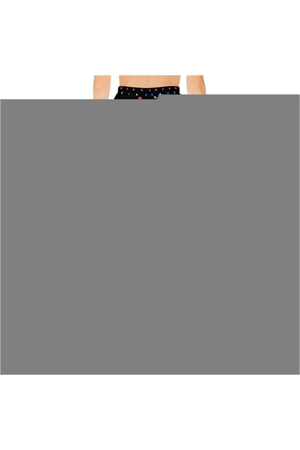 Colorful Polka Dot Skater Skirt - Objet D'Art