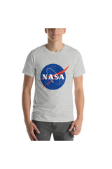 Camiseta unisex de manga corta con logo de albóndiga de la NASA - Objet D'Art Online Retail Store