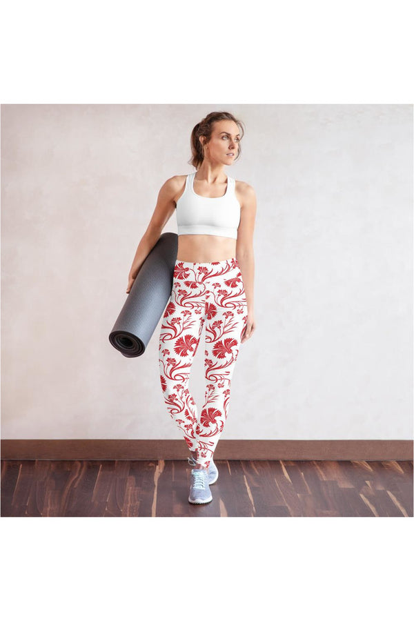 Petals Yoga Leggings - Objet D'Art