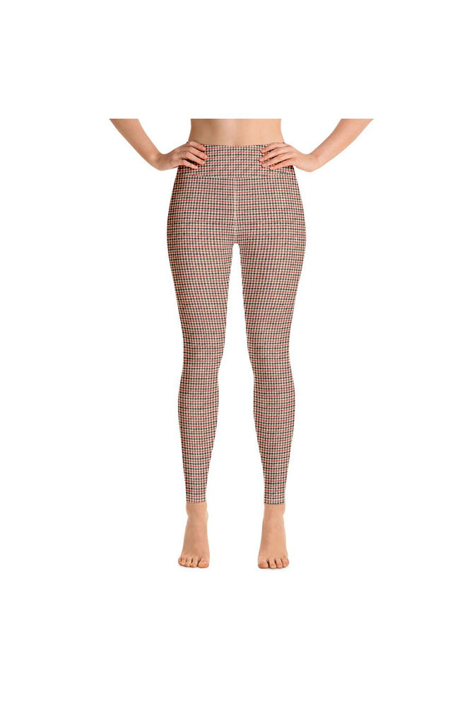 Plaid Yoga Leggings - Objet D'Art