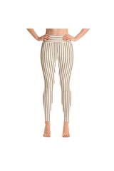 Striped Yoga Leggings - Objet D'Art