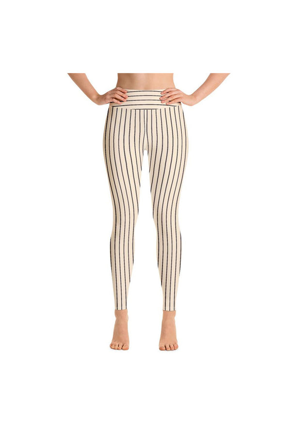 Striped Yoga Leggings - Objet D'Art