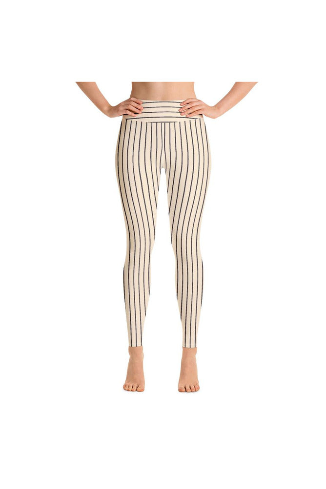 Striped Yoga Leggings - Objet D'Art