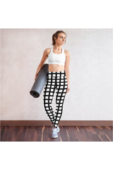 Square Biz Yoga Leggings - Objet D'Art