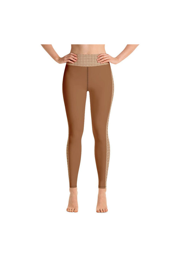 Coco Tile Yoga Leggings - Objet D'Art