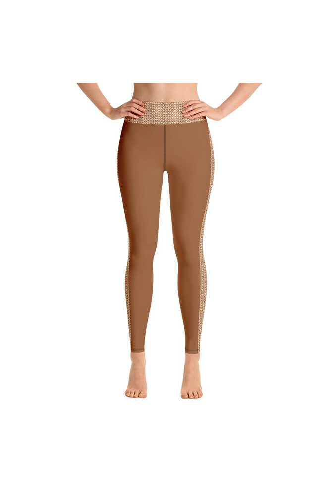 Coco Tile Yoga Leggings - Objet D'Art