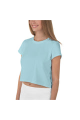 Baby Blue Crop Tee - Objet D'Art