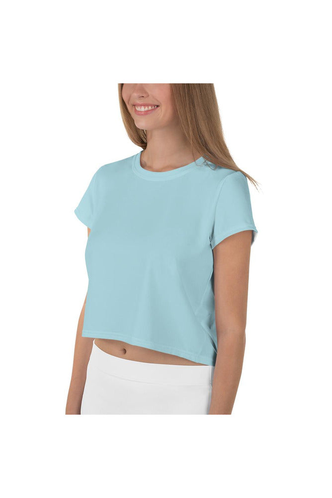 Baby Blue Crop Tee - Objet D'Art