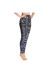 Standing Poses Yoga Leggings - Objet D'Art