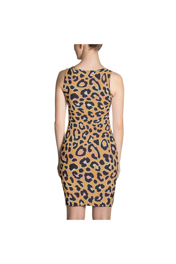 Leopard Print Sublimation Dress - Objet D'Art