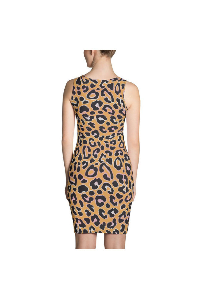 Leopard Print Sublimation Dress - Objet D'Art