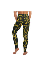 Gold Chain Yoga Leggings - Objet D'Art