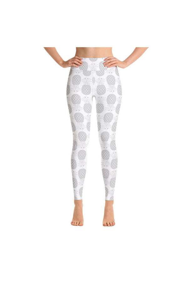 Pineapple Palace Yoga Leggings - Objet D'Art