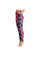 Honeycomb Yoga Leggings - Objet D'Art