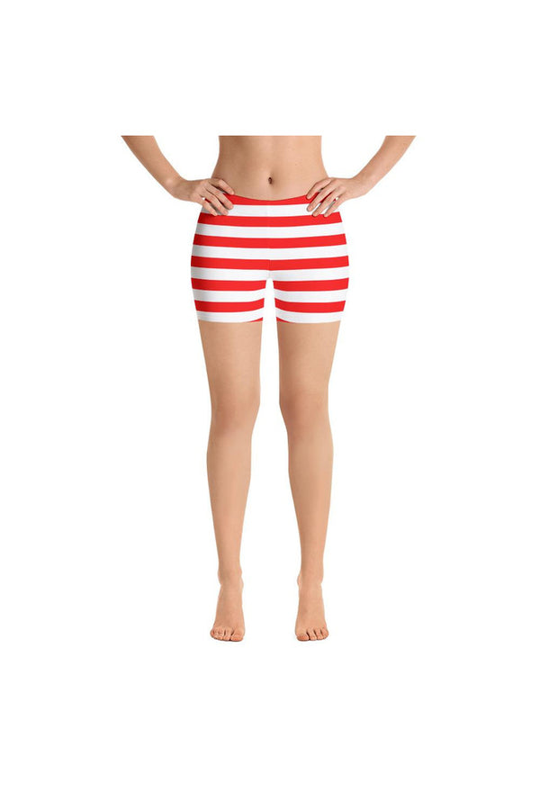 Red Stripe Shorts - Objet D'Art