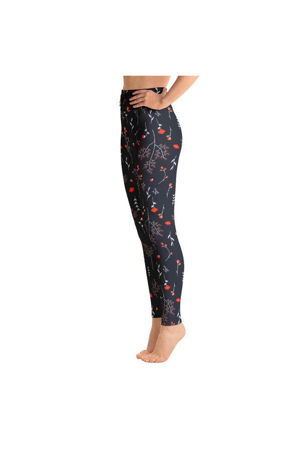 Wild Flower Yoga Leggings - Objet D'Art