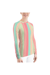 Pastel Princess Women's Rash Guard - Objet D'Art