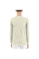 Cream Women's Rash Guard - Objet D'Art