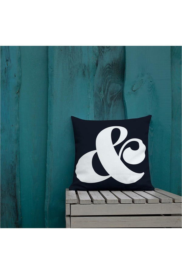 Ampersand Premium Pillow - Objet D'Art Online Retail Store