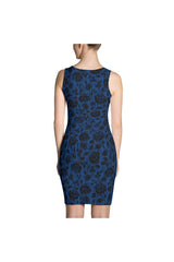 Day En Rose Sublimation Dress - Objet D'Art