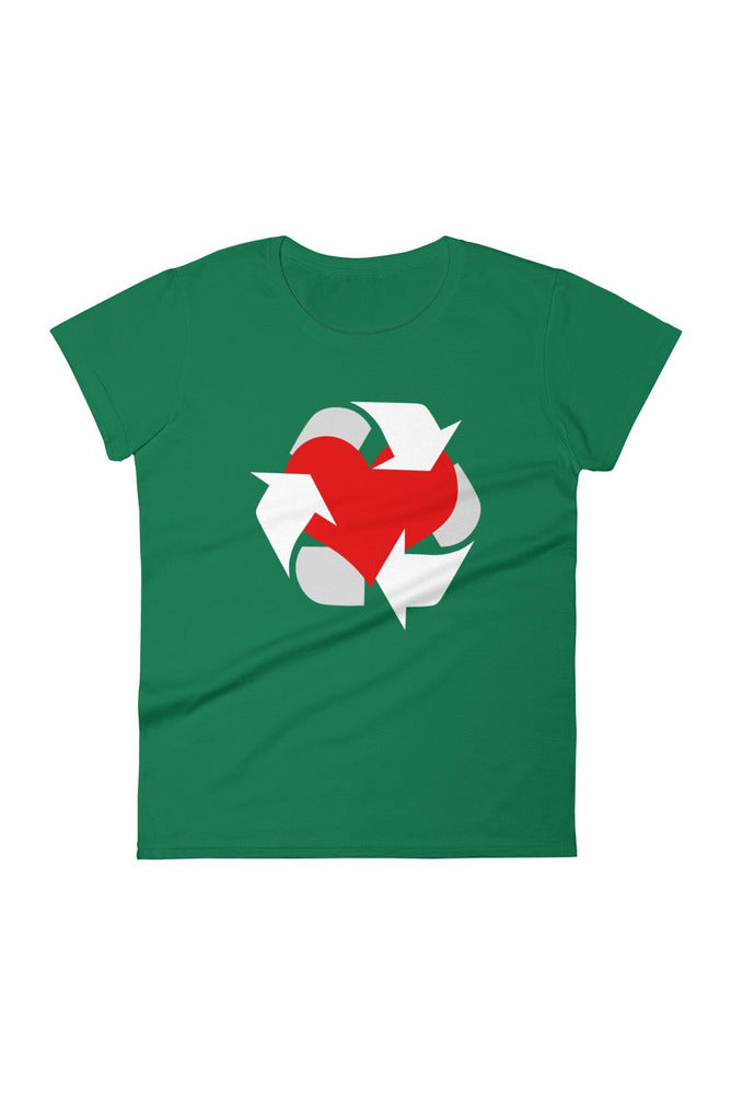Recycle Women's short sleeve t-shirt - Objet D'Art