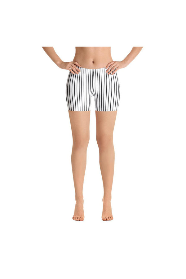 Vertical Stripe Shorts - Objet D'Art