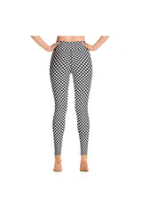 Black & White Circles Yoga Leggings - Objet D'Art