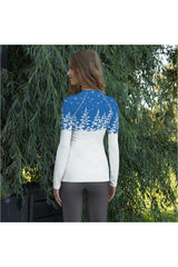 Snowy Tops Women's Rash Guard - Objet D'Art