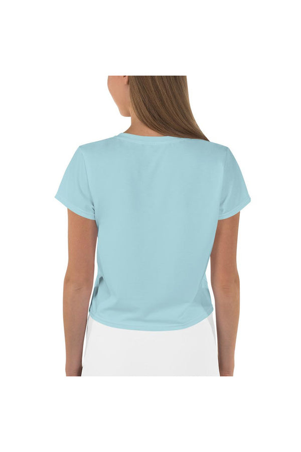 Baby Blue Crop Tee - Objet D'Art