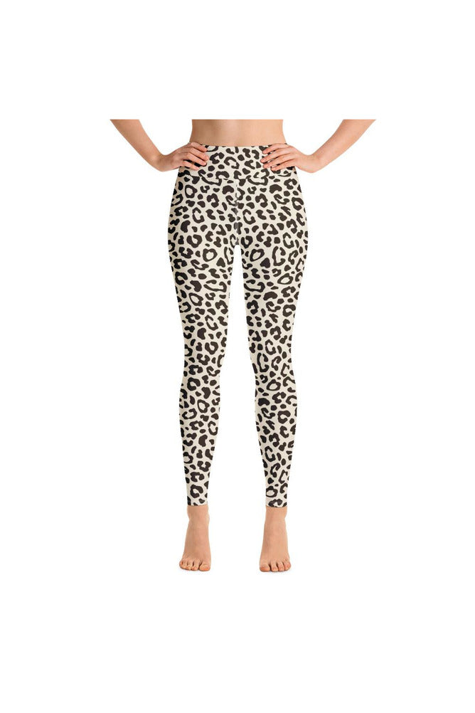 Leopard Print Yoga Leggings - Objet D'Art