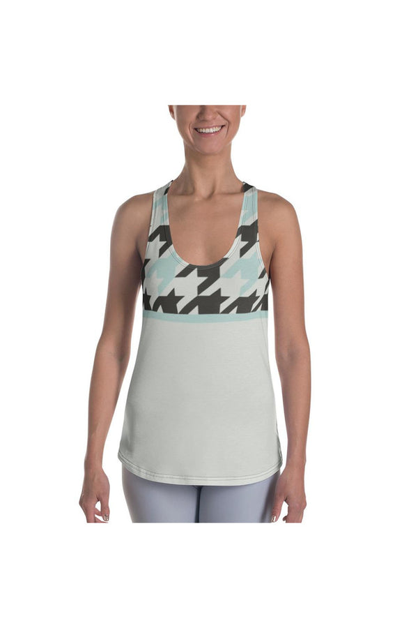 Camouflage Houndstooth Women's Racerback Tank - Objet D'Art Online Retail Store