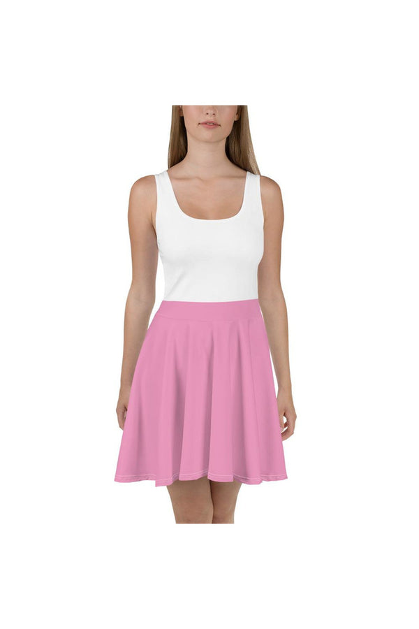 Pink Wisely Skater Dress - Objet D'Art