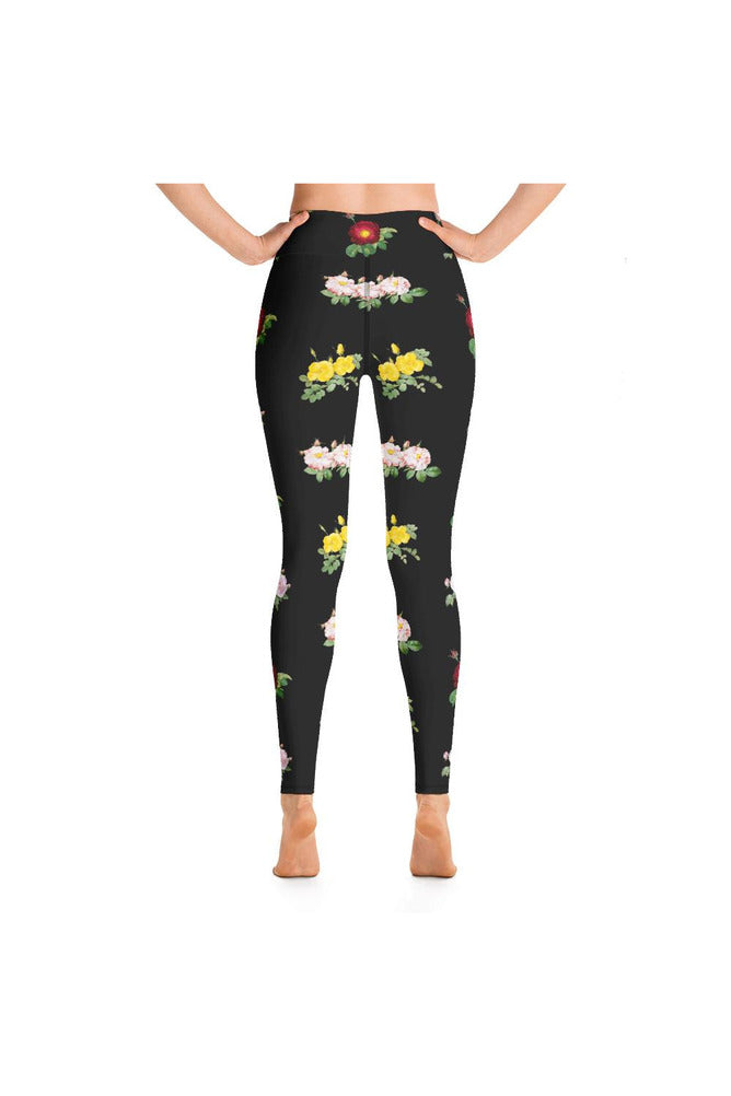 Floral Yoga Leggings - Objet D'Art