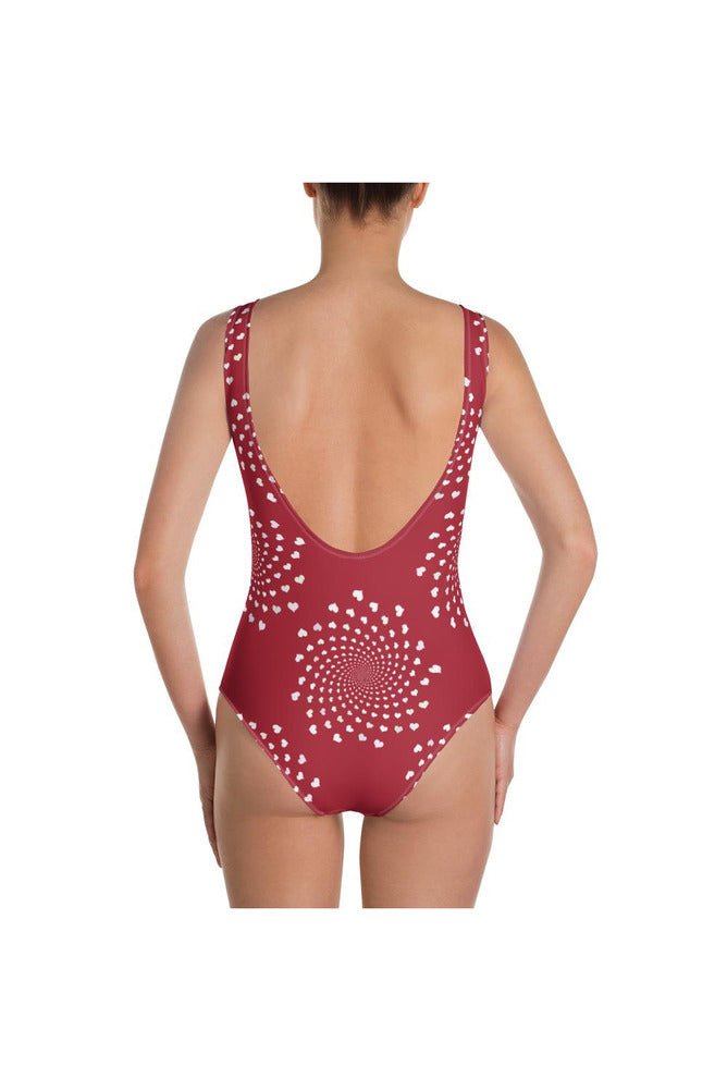 Beautiful Whirl One-Piece Swimsuit - Objet D'Art Online Retail Store