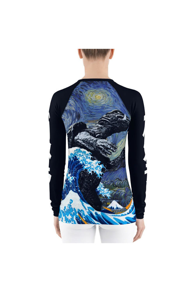 Gogh Gamera Gogh Women's Rash Guard - Objet D'Art