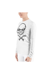 Skull Face Women's Rash Guard - Objet D'Art
