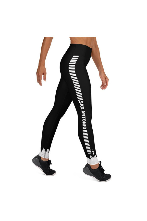 San Antonio Skyline Yoga Leggings - Objet D'Art