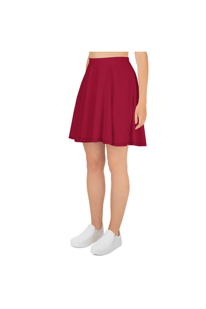 Jester Red Skater Skirt - Objet D'Art
