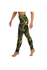 Gold Chain Yoga Leggings - Objet D'Art