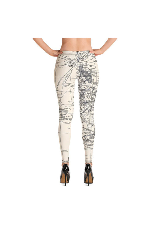Archipelagos Accented Leggings - Objet D'Art Online Retail Store