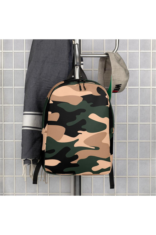 Woodland Camouflage Minimalist Backpack - Objet D'Art