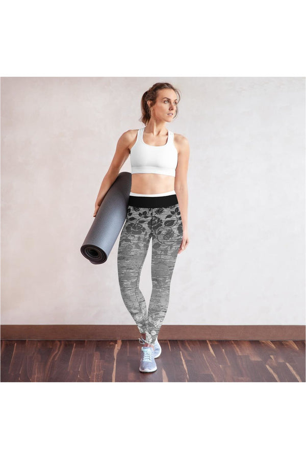 Everything's Rosy Yoga Leggings - Objet D'Art