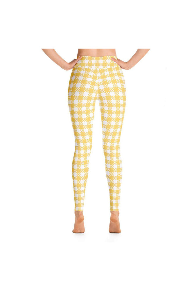 Gingham Yoga Leggings - Objet D'Art