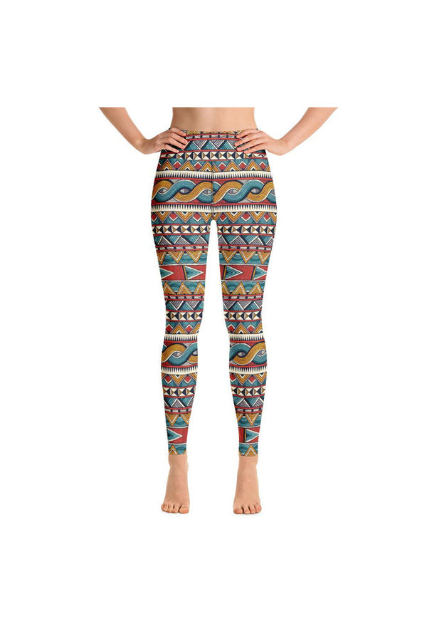 Tribal Yoga Leggings - Objet D'Art