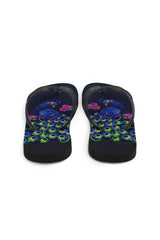 Peacock Flip-Flops - Objet D'Art