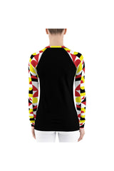 Geo Metro Women's Rash Guard - Objet D'Art