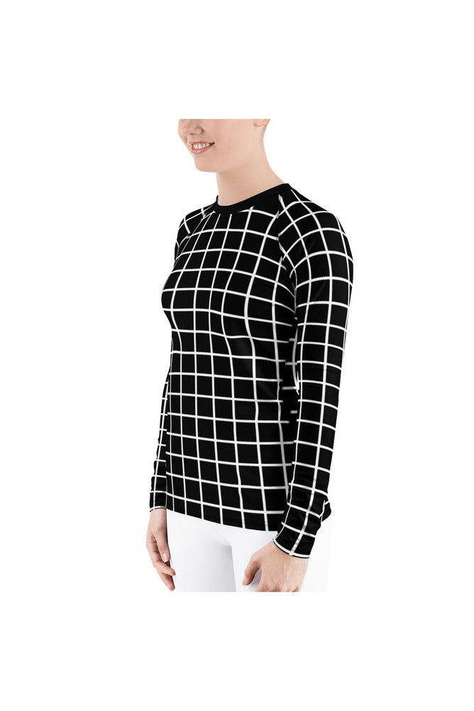 Let the Grid Times Roll Women's Rash Guard - Objet D'Art